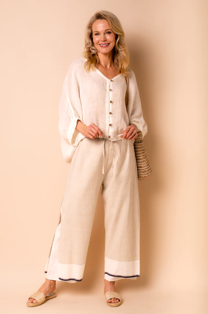 Linen Blend Pants