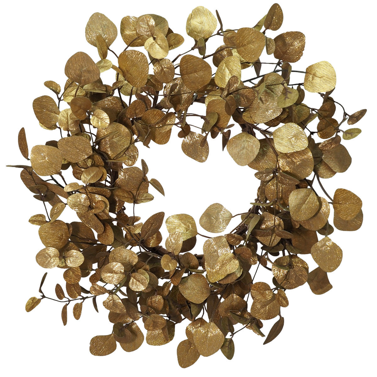 Gold Eucalyptus Wreath