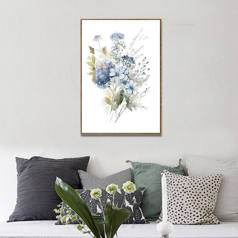 Blue Wild Meadow Wall Art