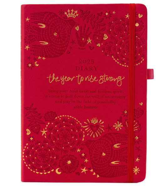 Intrinsic 2025 Diary - The Year to Rise Strong - Radiant Ruby