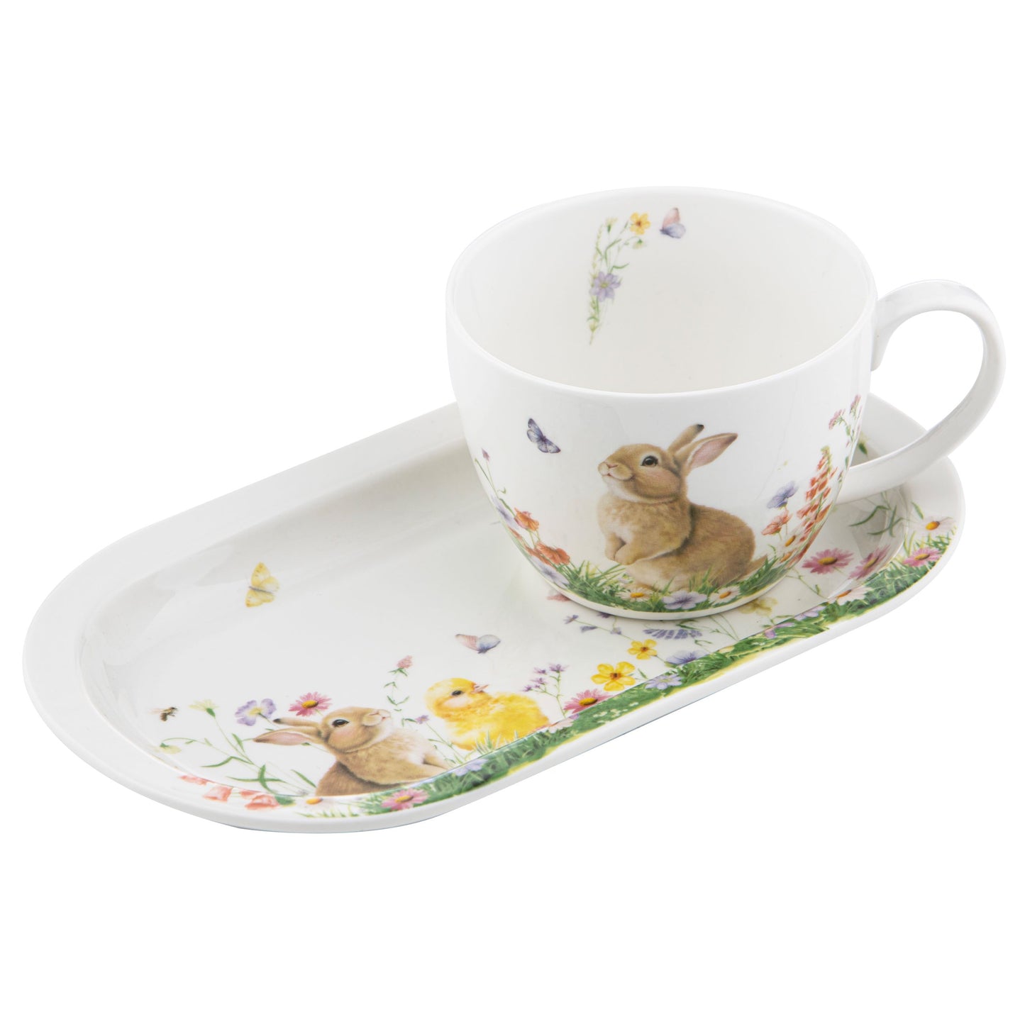 Sweet Meadows Mug & Plate Set