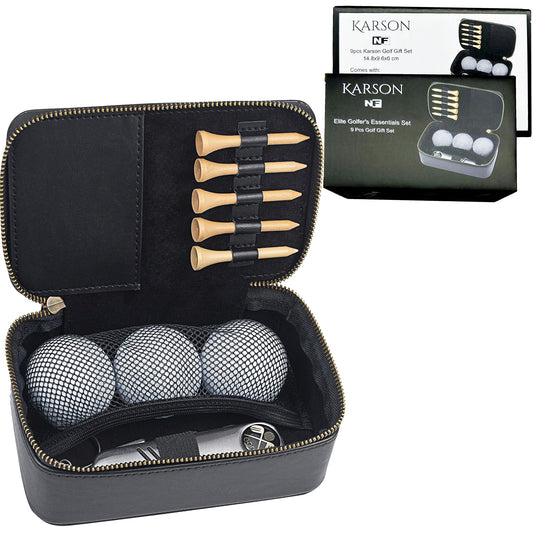 9 Piece Karson Golf Gift Set