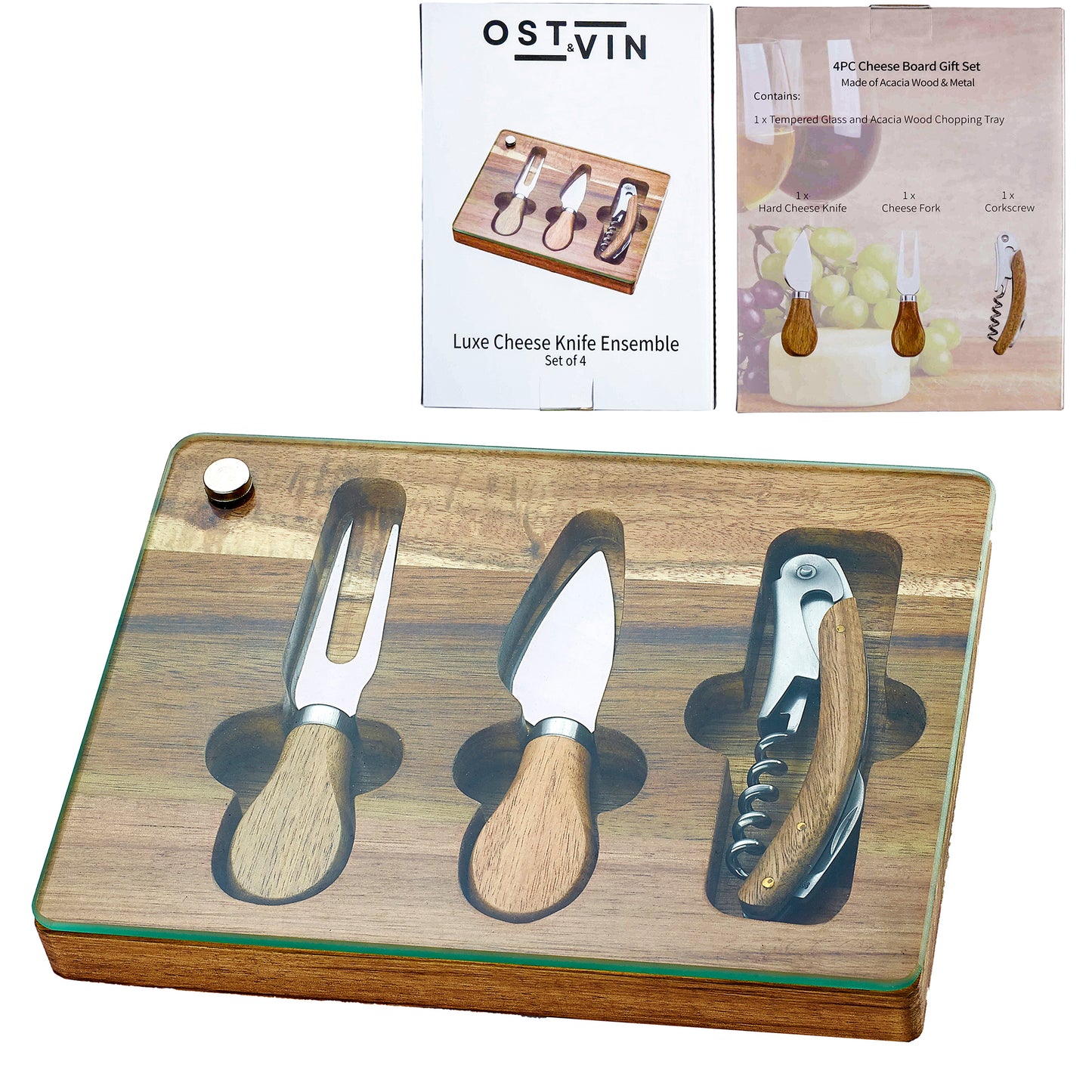 5 Piece Cheese Board Gift Set