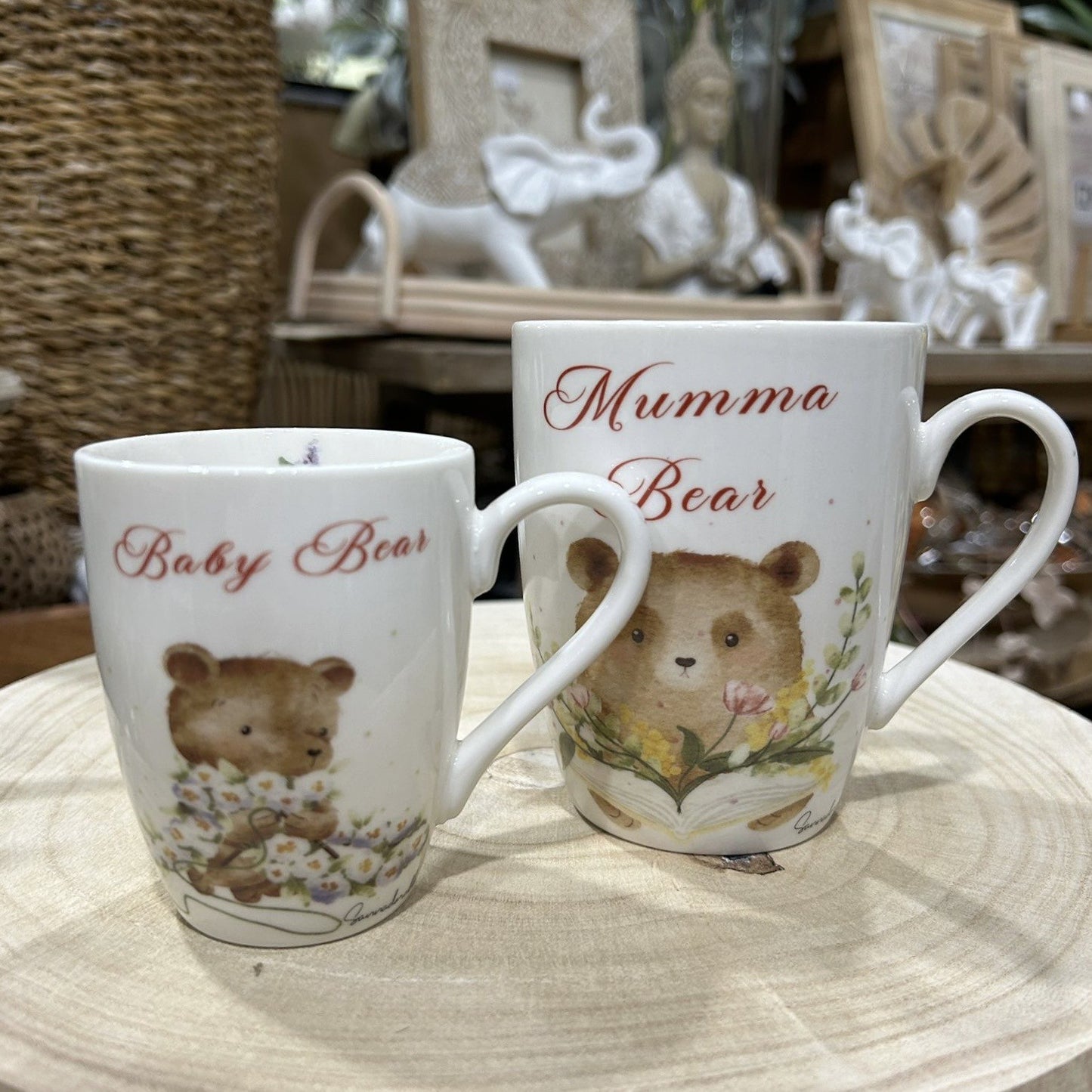 Mini Me Bear 2 Piece Mug Gift Set