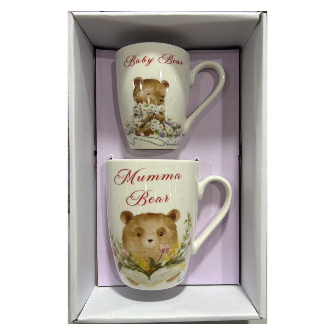 Mini Me Bear 2 Piece Mug Gift Set