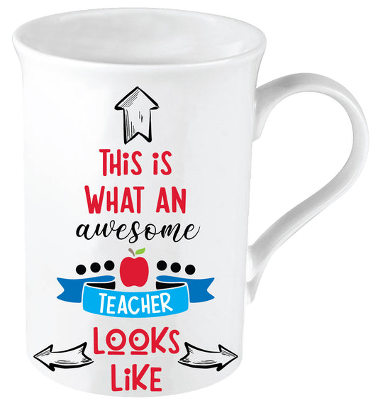 This Is What An Awesome Teacher Looks Like Mug