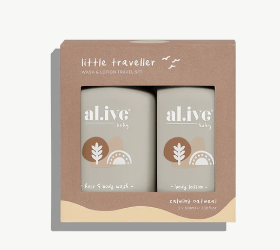 al.ive Little Traveller Calming Oatmeal Travel Pack