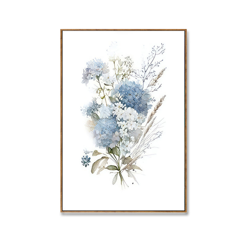 Blue Hydrangeas Wall Art