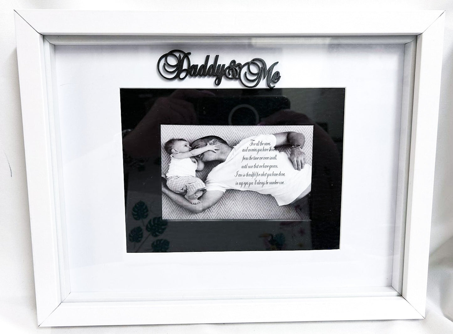 Daddy & Me Photo Frame