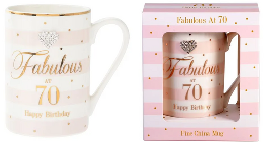 Fabulous at 70 Mug