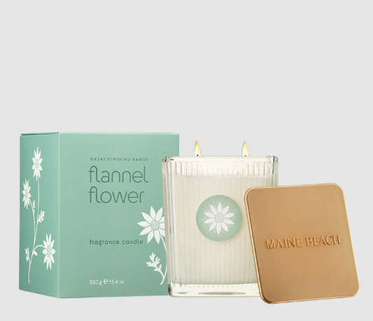 Maine Beach "Flannel Flower" Candle