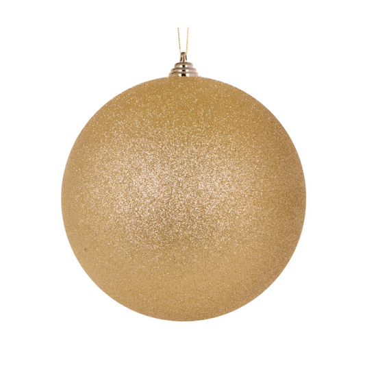 Gold Glitter Bauble - 20cm