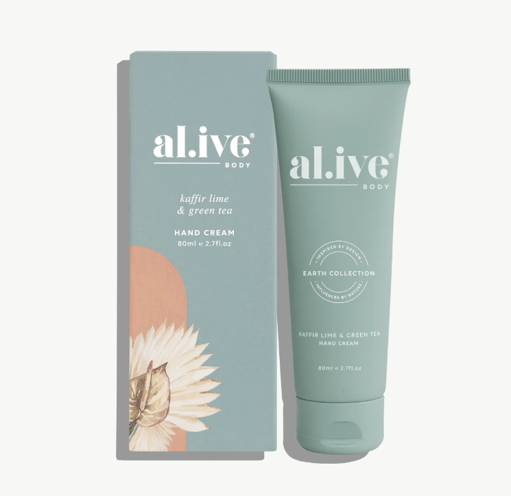 al.ive Kaffir Lime & Green Tea Hand Cream