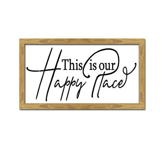 'Happy Place' Wall Art