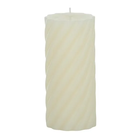 Twist Pillar Candle 7X15CM