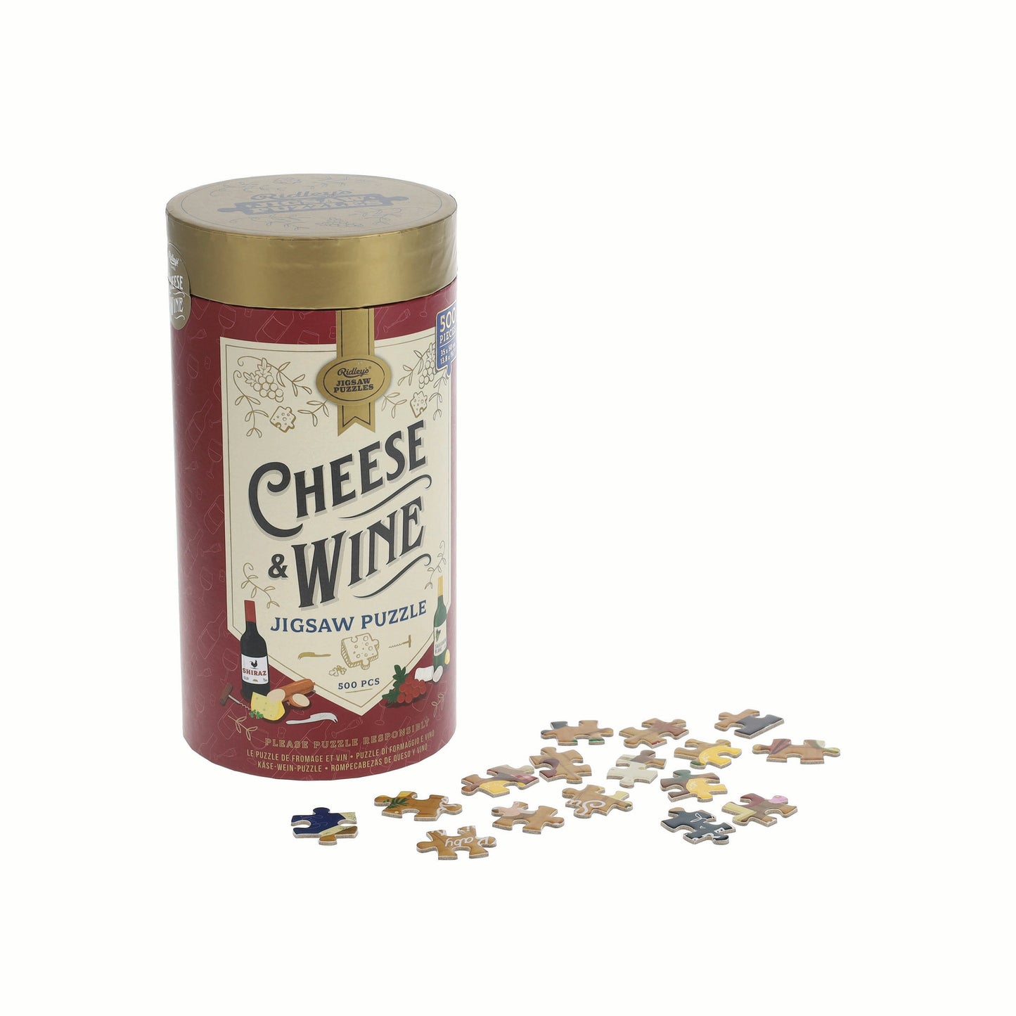 Cheese & Wine 500 piece Jigsaw Puzzle