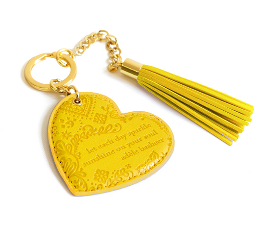 Intrinsic Key Chain - Lemoncello - 'Let each day sparkle'