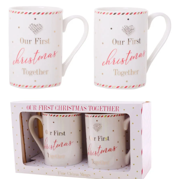 Our First Christmas Mug Set