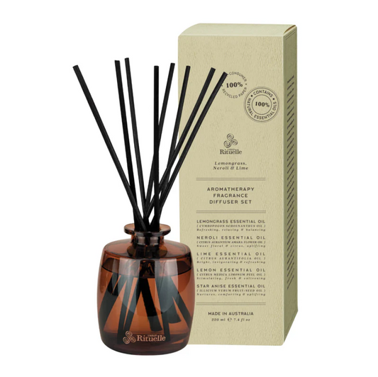 Lemongrass, Neroli & Lime Fragrance Diffuser 220ml