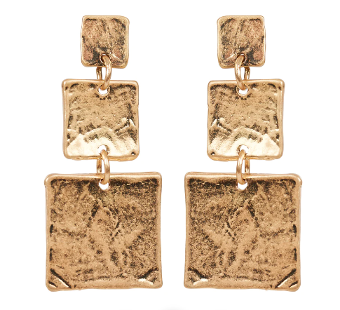 Paarl Square Drop Earrings - 2 Styles
