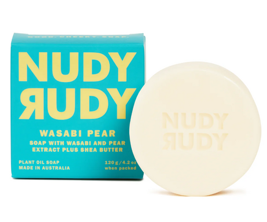 Nudy Rudy - Wasabi Pear Soap