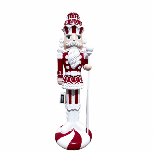 Red & White Nutcracker