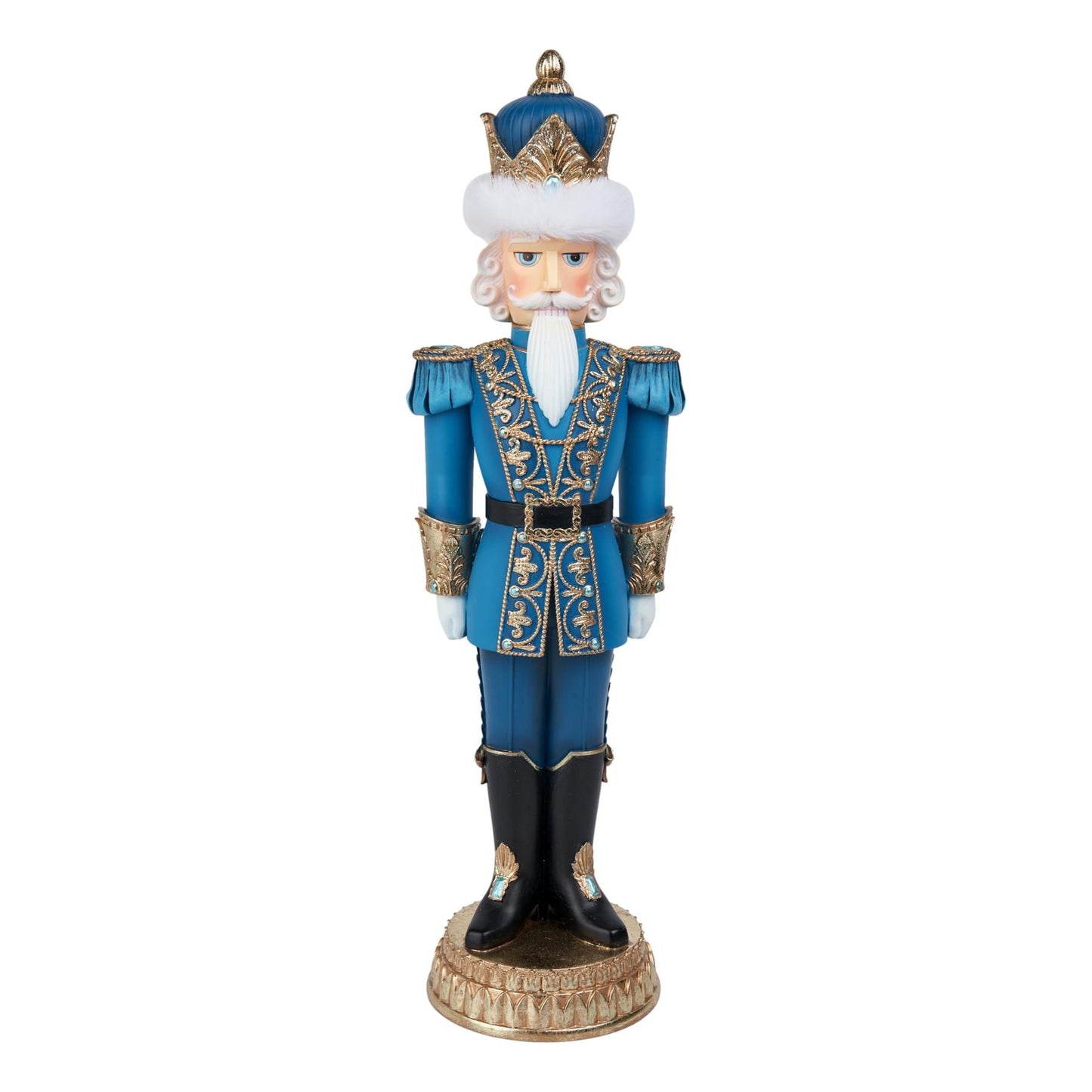 Blue & White Versailles Nutcracker