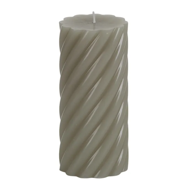 Twist Pillar Candle 7X15CM