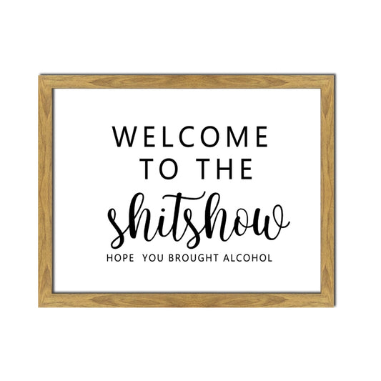 'Shitshow' Wall Art