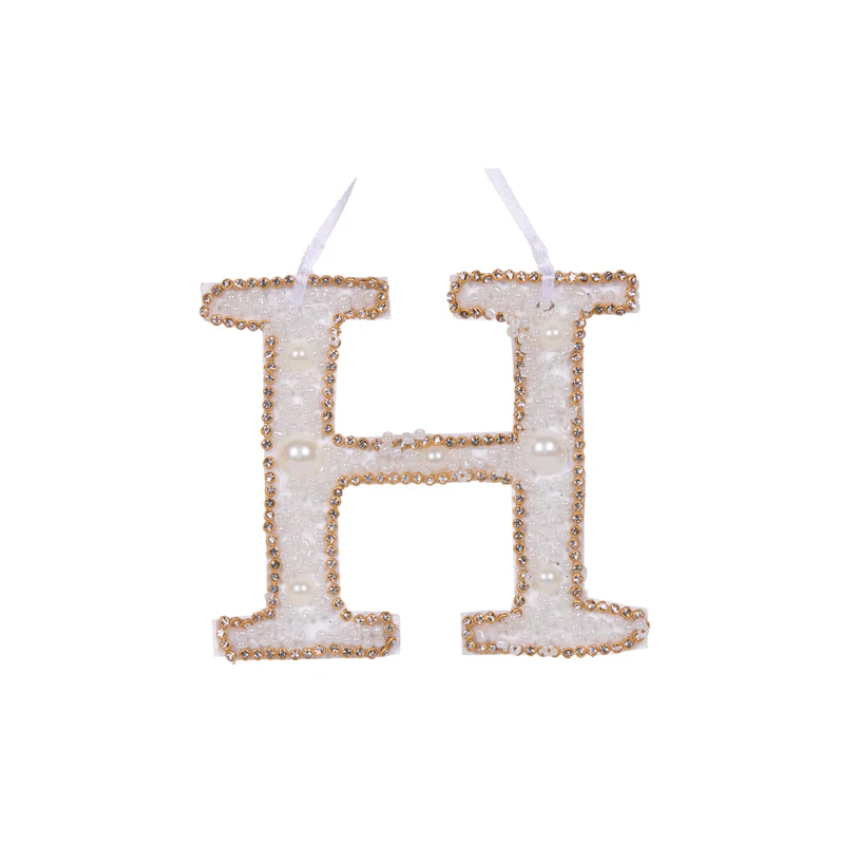 Sparkling Letter H