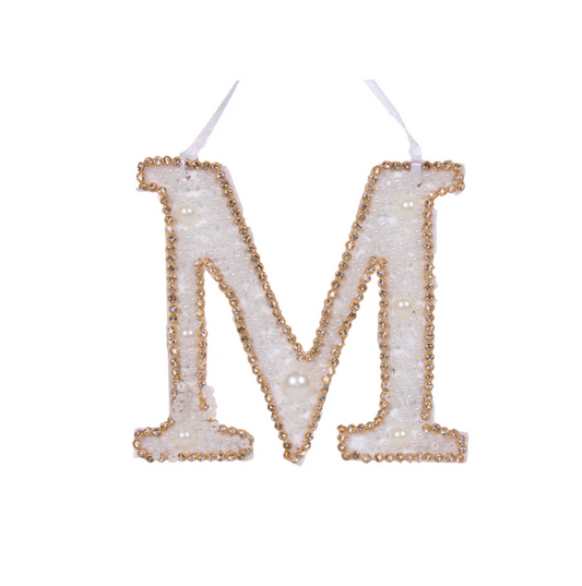 Sparkling Letter M