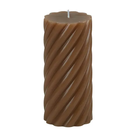 Twist Pillar Candle 7X15CM