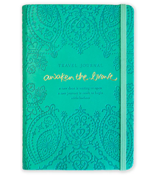 Intrinsic Travel Journal 'Awaken the Brave' - Turquoise Twist