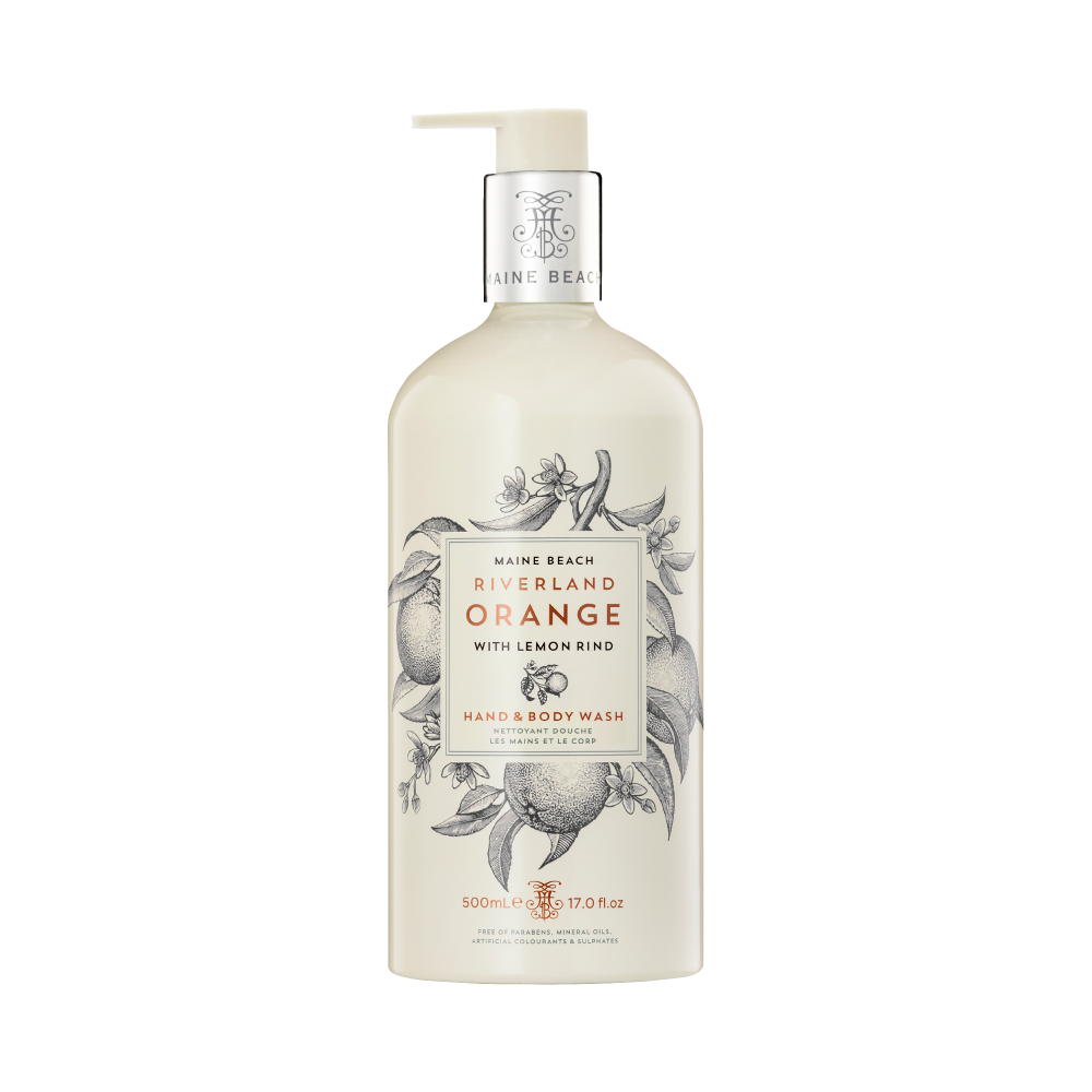 Maine Beach "Riverland Orange" Hand & Body Wash