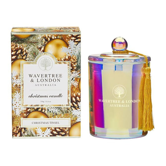 Wavertree & London - Christmas Tinsel Candle