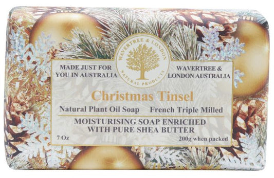 Wavertree & London - Christmas Tinsel Soap 200g