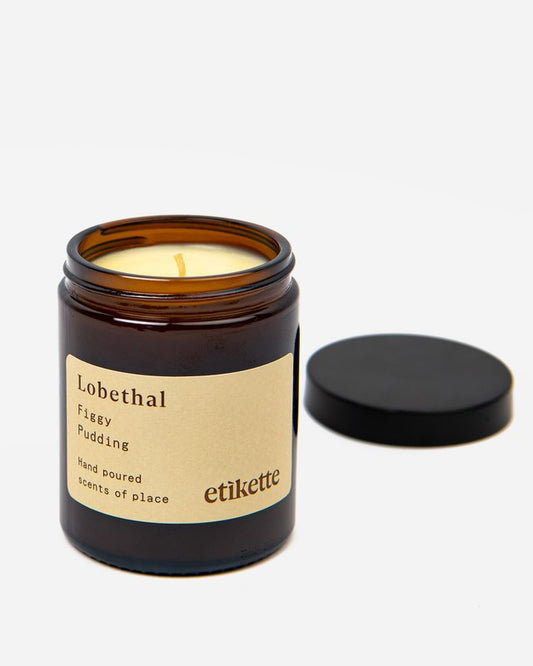 Etikette "Lobethal" Figgy Pudding Candle