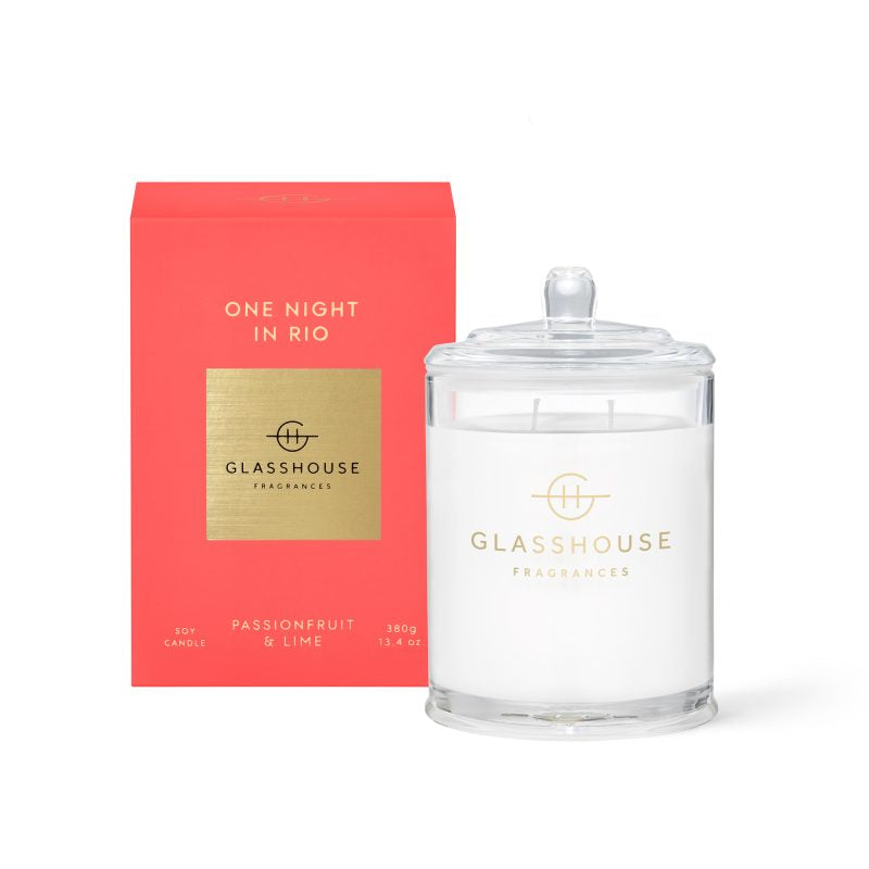 Glasshouse "One Night in Rio" Soy Candle