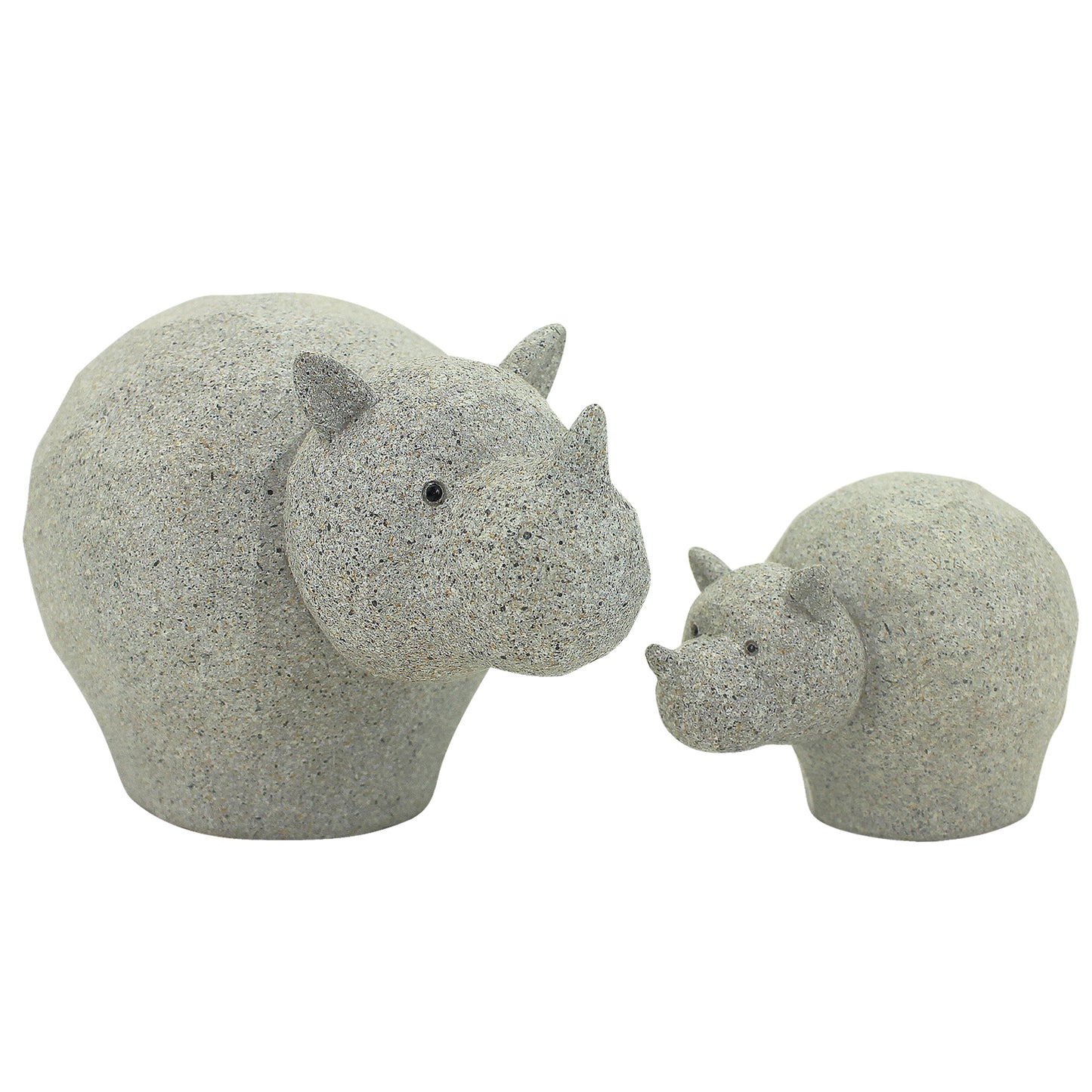 NF Rhino Family Grey 8cm