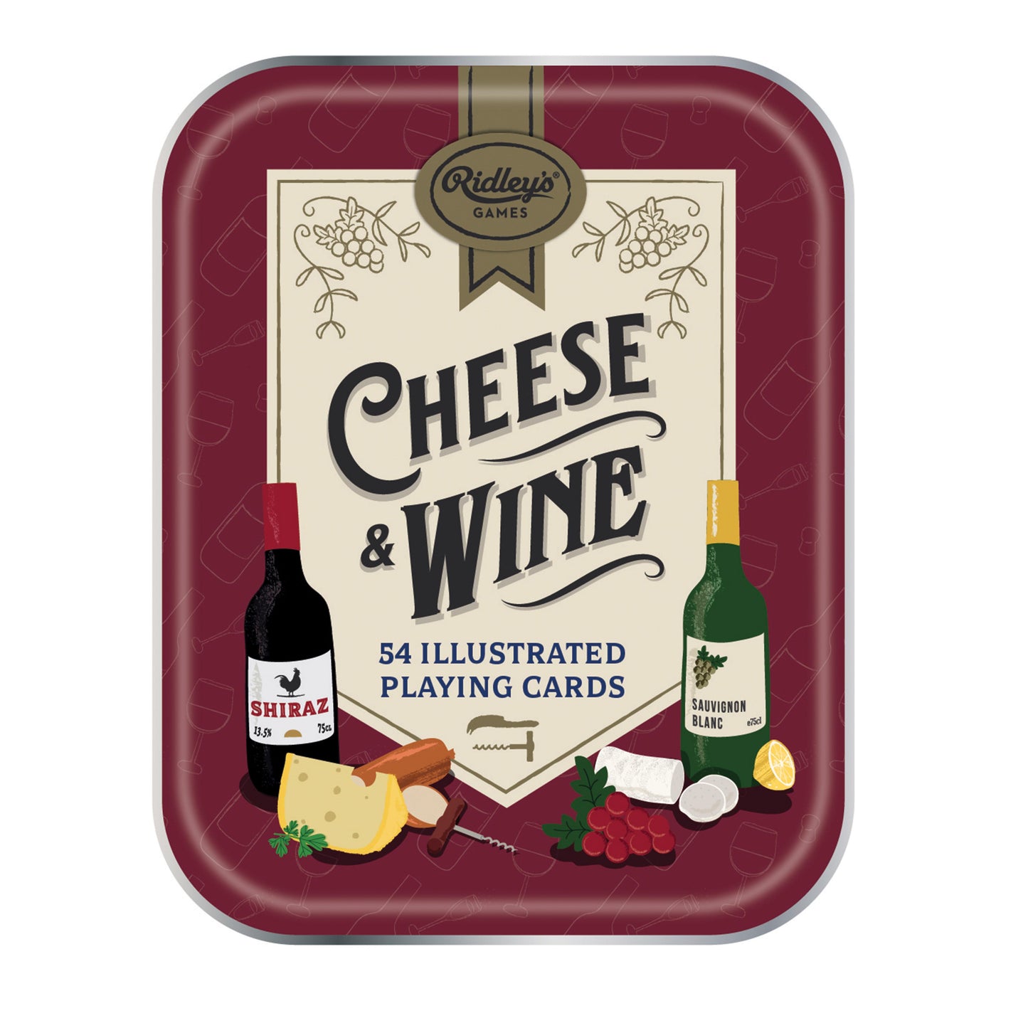 Cheese & Wine Playing Cards