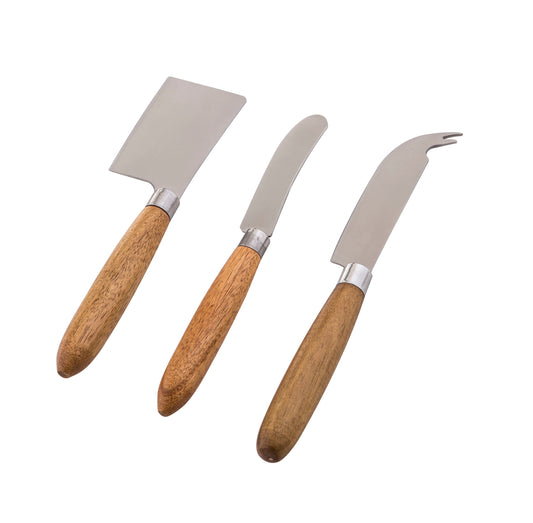 3 Piece Cheese Knife Set